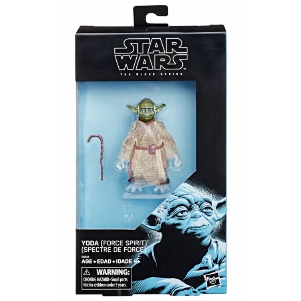Star Wars Black Series Yoda (Force Spirit) Action Figure The Last Jedi